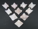 Rose Quartz Merkaba Star